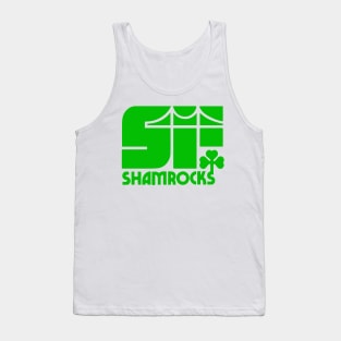 Retro Hockey - San Francisco Shamrocks Hockey Team - PHL Seventies Tank Top